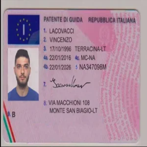 Buy Fake Italian Driving License Online